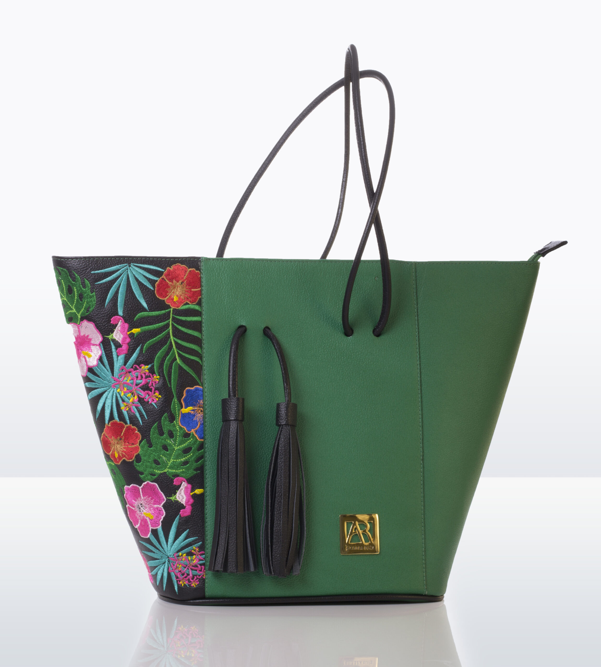 Bolsos Flowers Verde